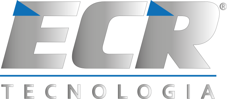 LOGO ECR Tecnologia Para Fundo Preto